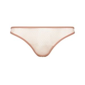 Kit undergarments Classic Mesh Thong in terracotta size 2 NWT